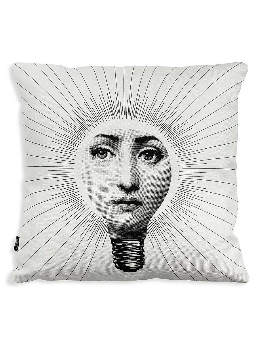 FORNASETTI Tema e Variazioni Throw Pillow | Image 1 FORNASETTI Tema e Variazioni Throw Pillow | Image 1