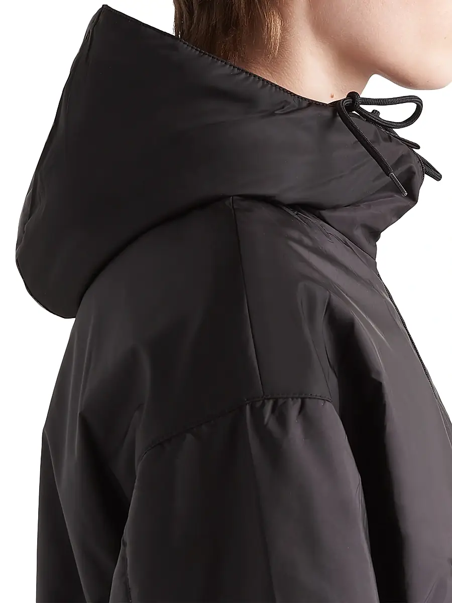 Prada Women's Re-Nylon Blouson Jacket - Black | Thumbnail 5 Prada Women's Re-Nylon Blouson Jacket - Black | Thumbnail 5