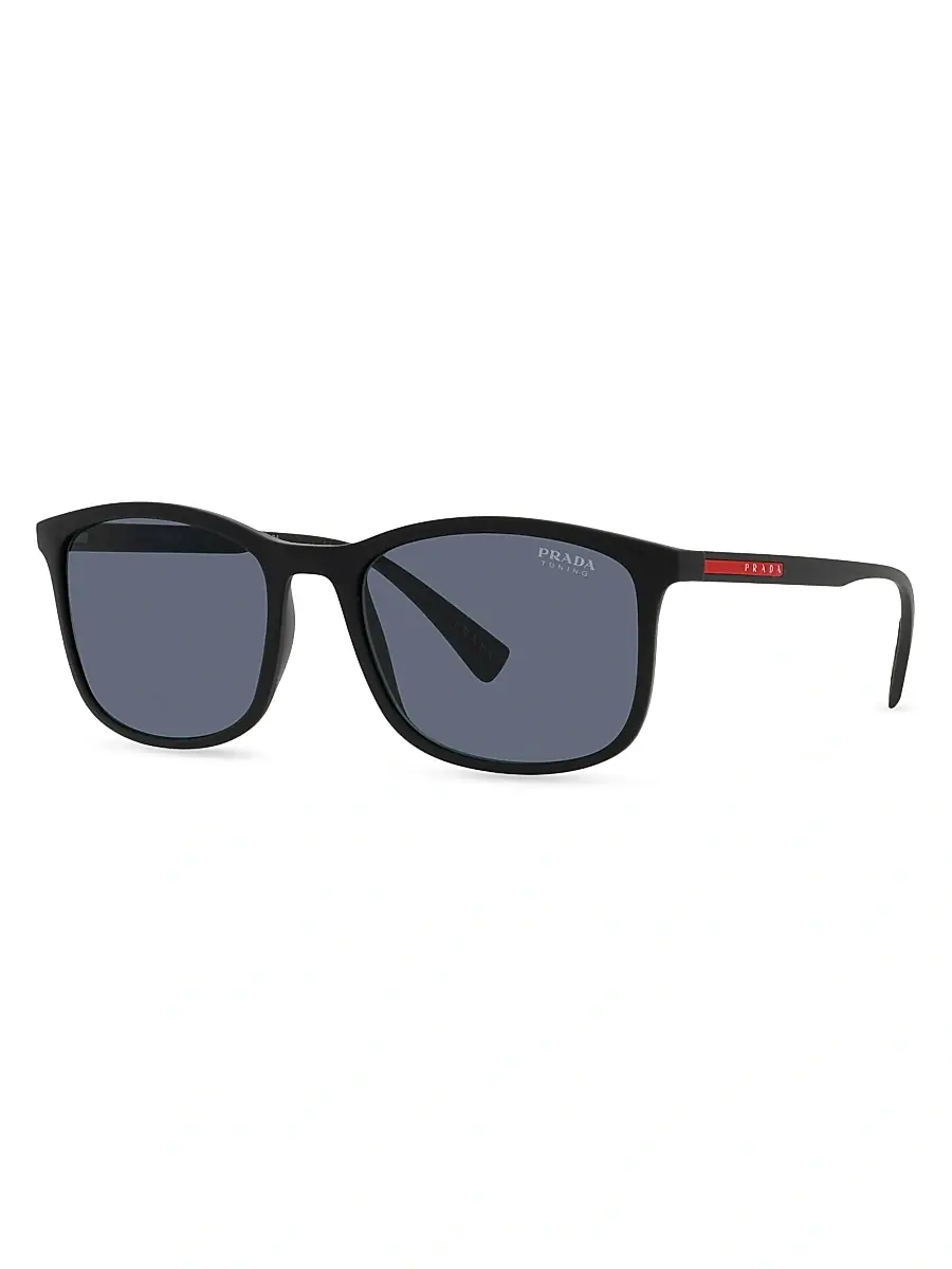 Prada Linea Rossa Men's 56MM Linea Rossa Propionate Sunglasses | Thumbnail 2 Prada Linea Rossa Men's 56MM Linea Rossa Propionate Sunglasses | Thumbnail 2
