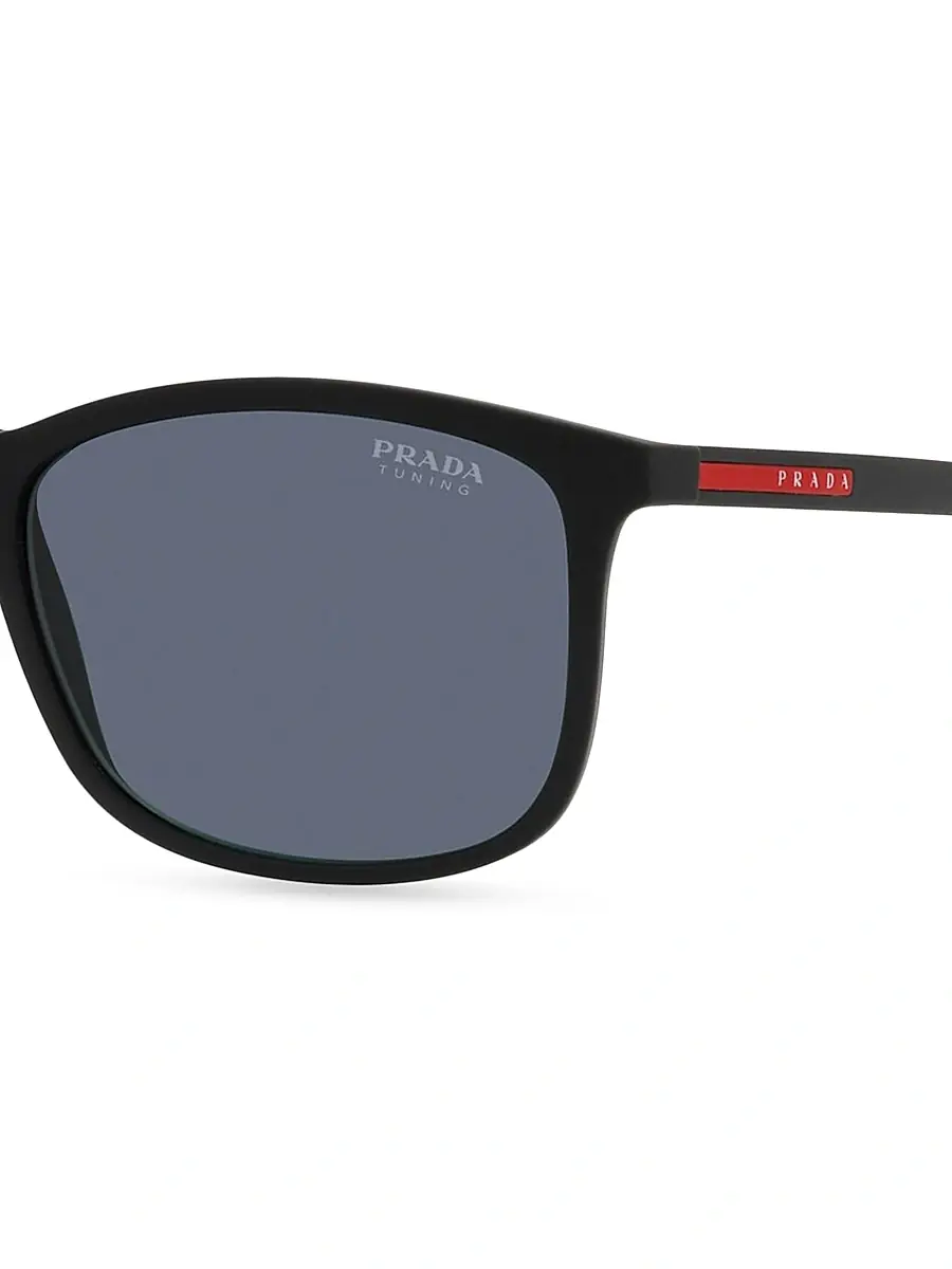 Prada Linea Rossa Men's 56MM Linea Rossa Propionate Sunglasses | Thumbnail 3 Prada Linea Rossa Men's 56MM Linea Rossa Propionate Sunglasses | Thumbnail 3