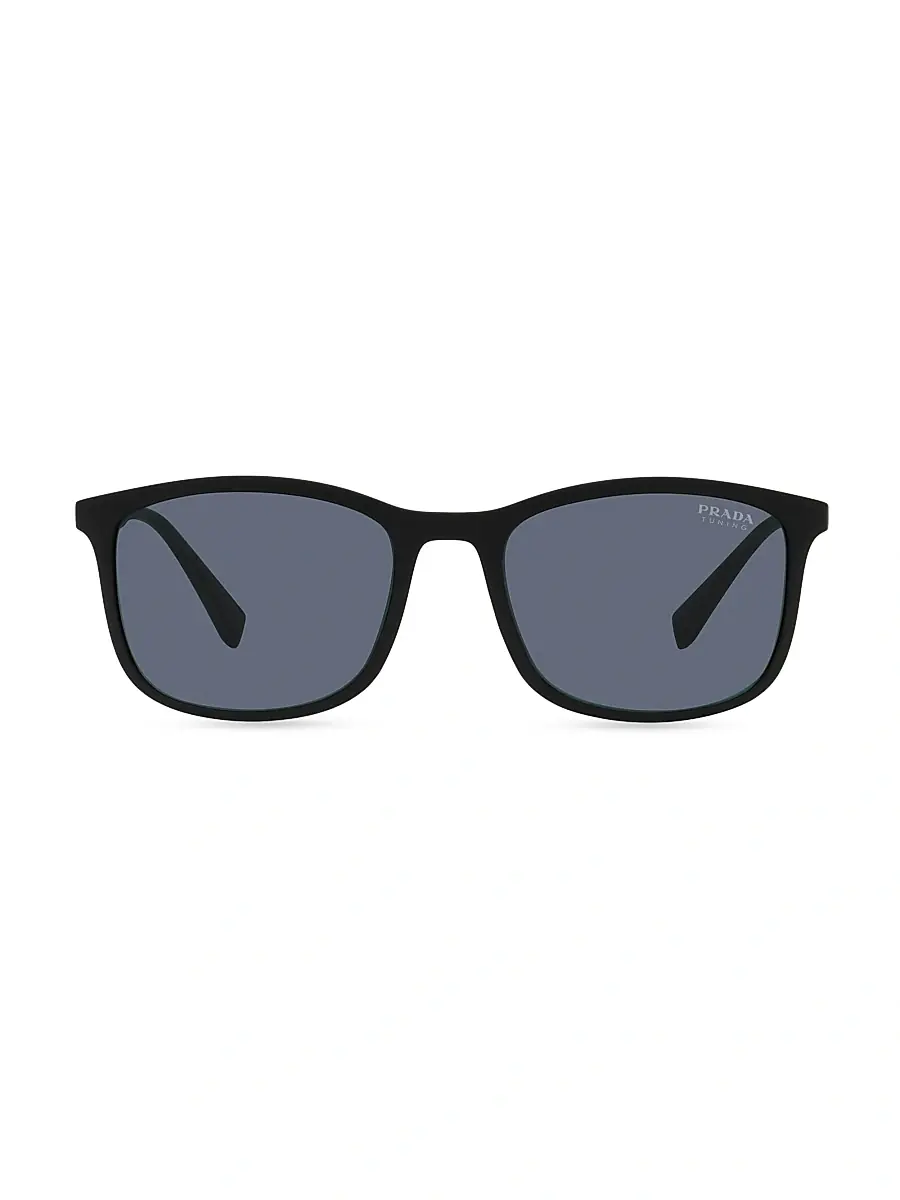 Prada Linea Rossa Men's 56MM Linea Rossa Propionate Sunglasses