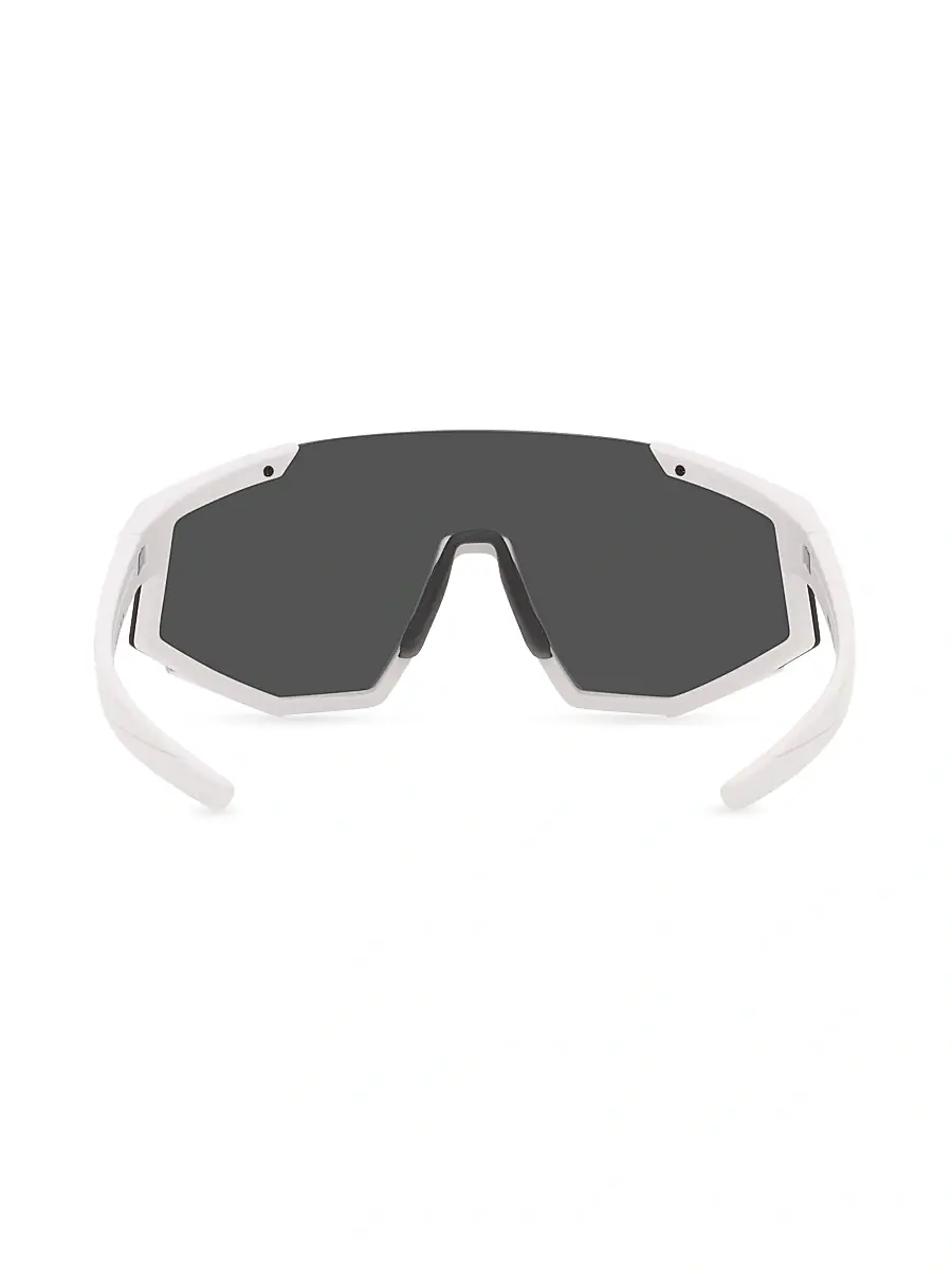 Prada Linea Rossa Men's 37MM Linea Rossa Structured Sunglasses - Rubber Black | Thumbnail 5 Prada Linea Rossa Men's 37MM Linea Rossa Structured Sunglasses - Rubber Black | Thumbnail 5