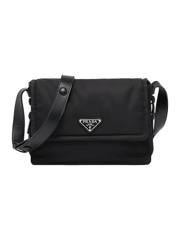 Women's Small Padded Re-Nylon Shoulder Bag Women's Small Padded Re-Nylon Shoulder Bag