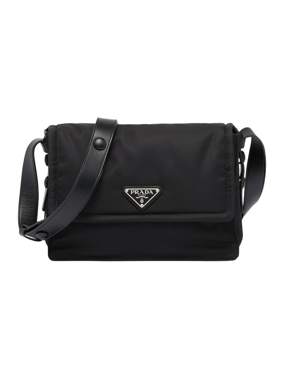 Women's Small Padded Re-Nylon Shoulder Bag Women's Small Padded Re-Nylon Shoulder Bag