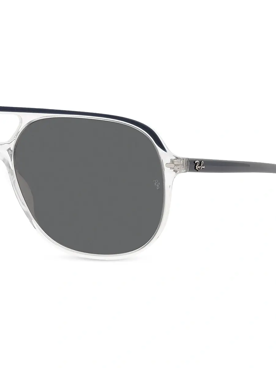 Ray-Ban Men's RB2198 14MM Bill Square Sunglasses - Blue | Thumbnail 3 Ray-Ban Men's RB2198 14MM Bill Square Sunglasses - Blue | Thumbnail 3