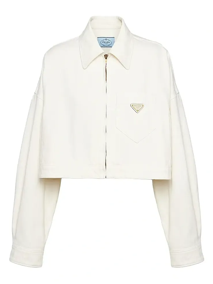 Women's Denim Blouson Jacket