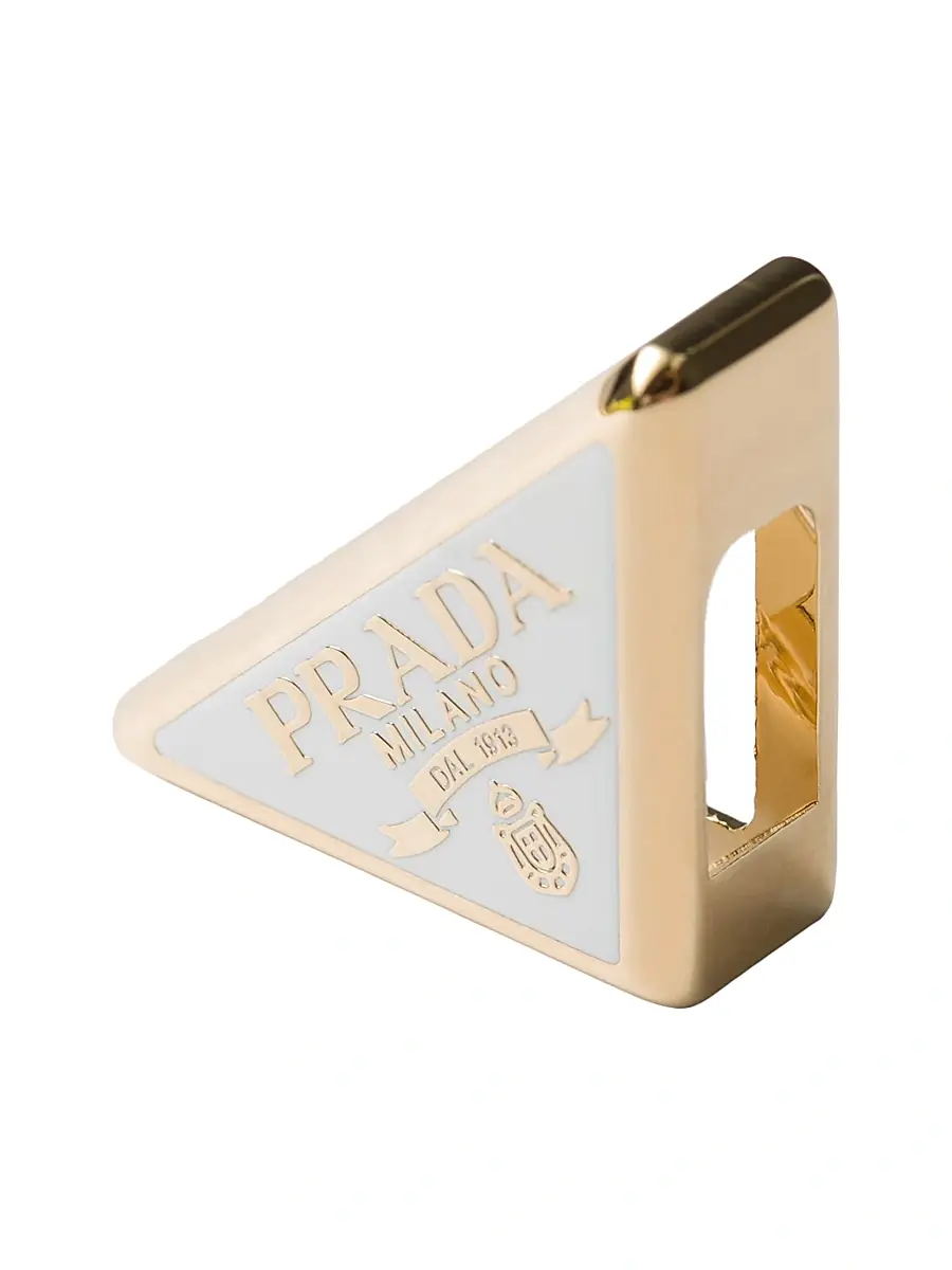 Prada Women's Metal Scarf Clip - Black | Thumbnail 2