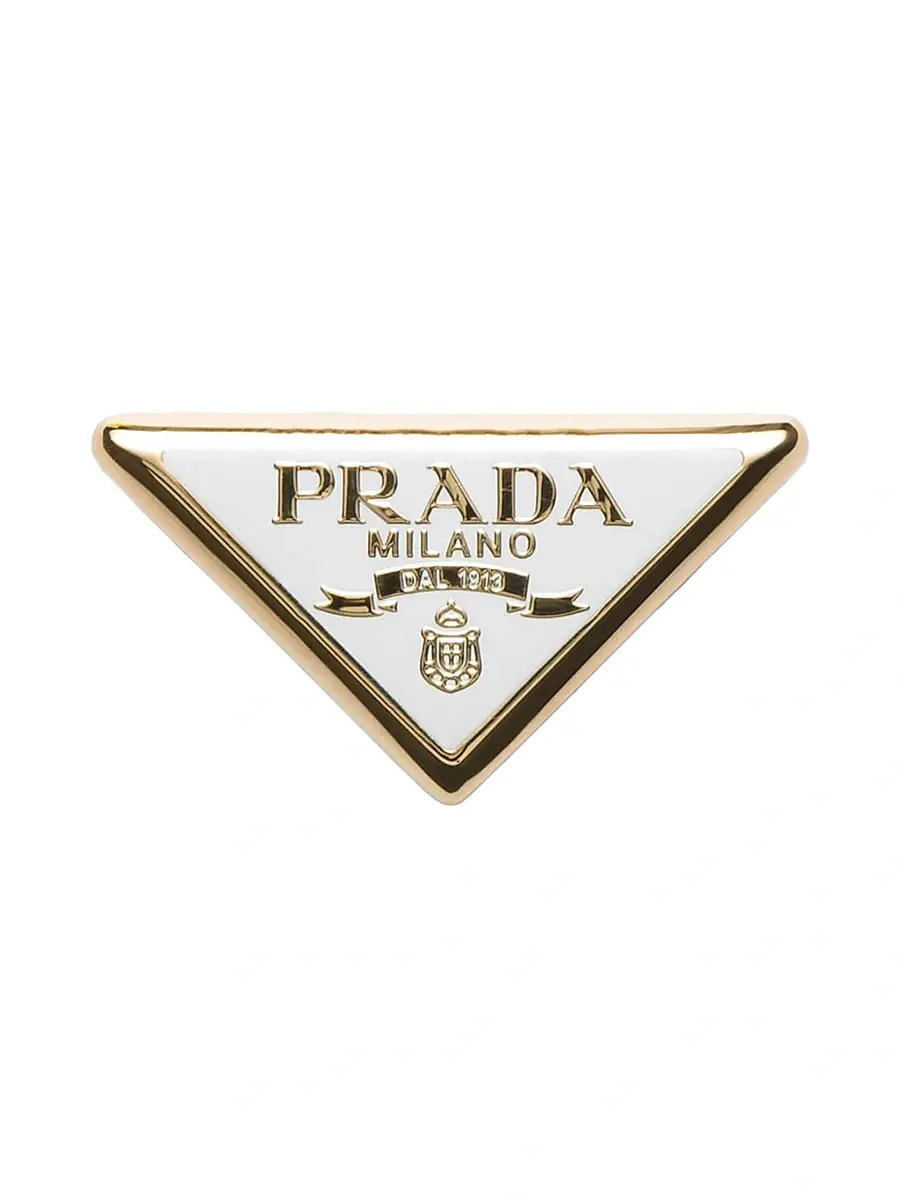 Prada Women's Metal Scarf Clip - Black | Image 1 Prada Women's Metal Scarf Clip - Black | Image 1