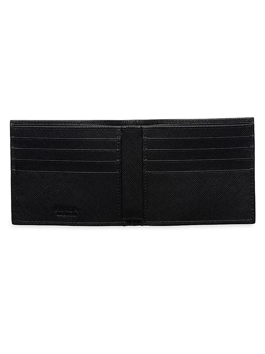 Prada Men's Re-Nylon Wallet - Black | Thumbnail 2
