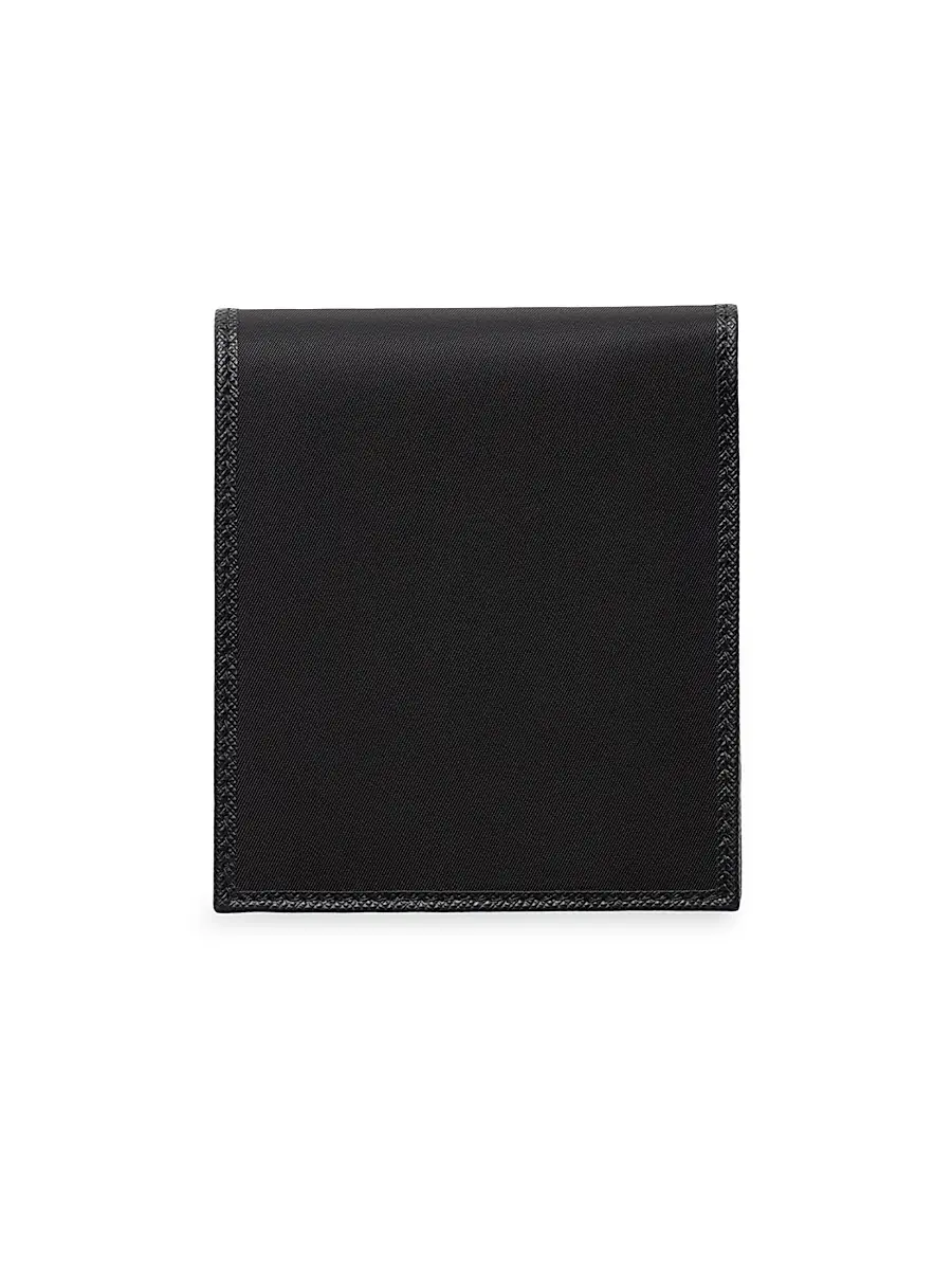 Prada Men's Re-Nylon Wallet - Black | Thumbnail 3