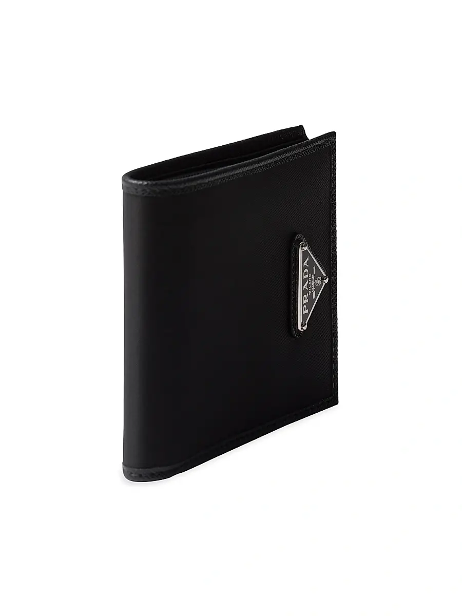 Prada Men's Re-Nylon Wallet - Black | Thumbnail 4