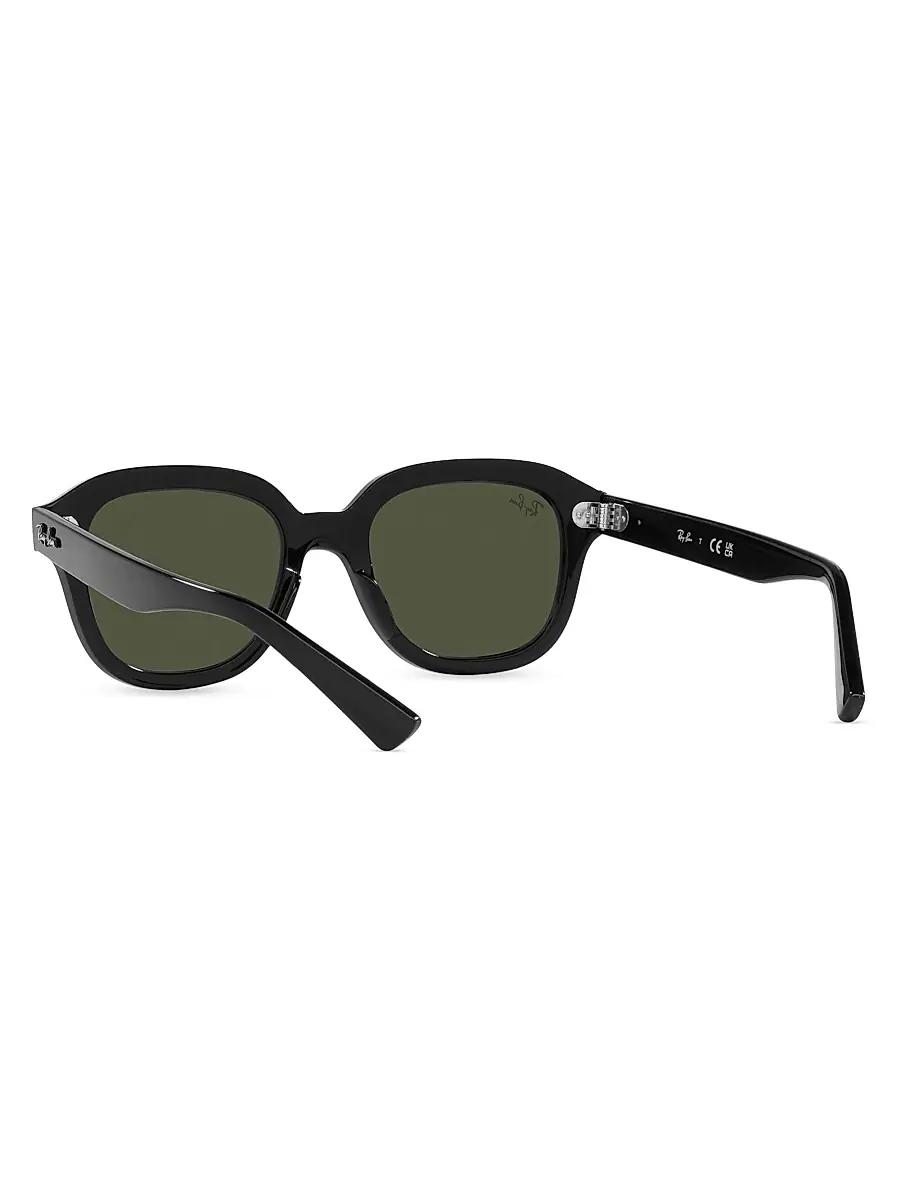 Ray-Ban Men's RB4398 52MM Square Sunglasses - Black | Thumbnail 4 Ray-Ban Men's RB4398 52MM Square Sunglasses - Black | Thumbnail 4