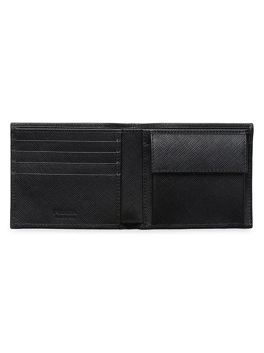 Prada Men's Re-Nylon Wallet - Black | Thumbnail 2