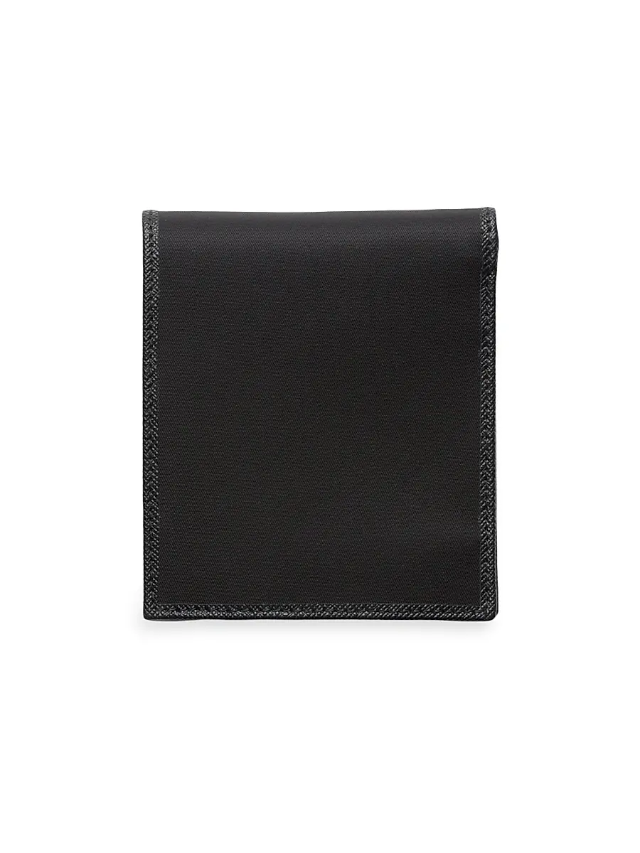 Prada Men's Re-Nylon Wallet - Black | Thumbnail 3