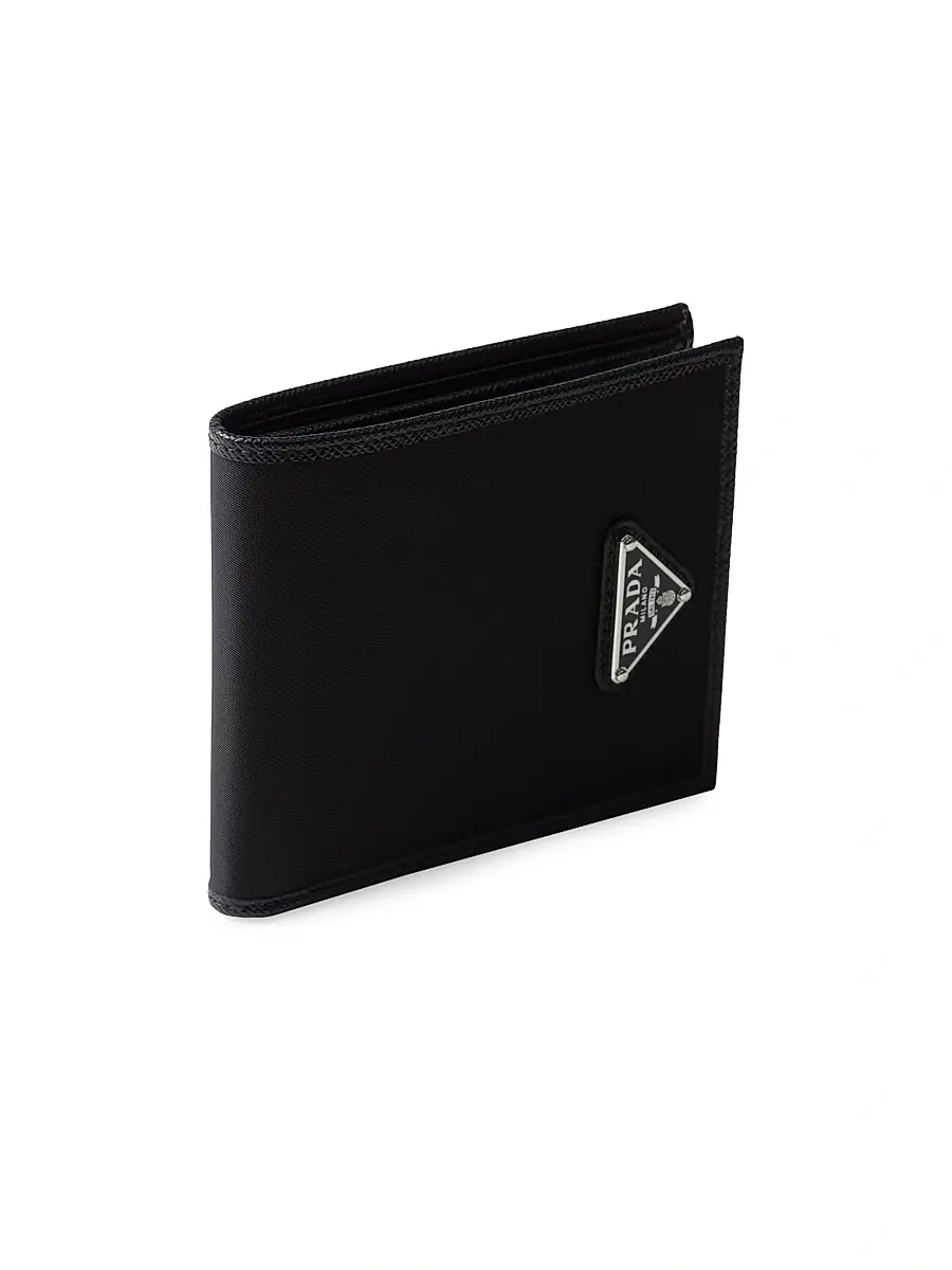 Prada Men's Re-Nylon Wallet - Black | Thumbnail 4