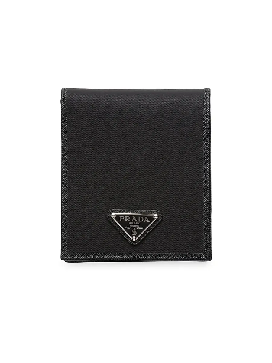 Men's Re-Nylon Wallet - Black Men's Re-Nylon Wallet - Black