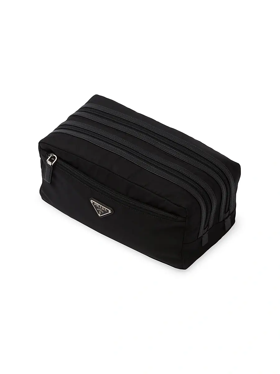 Prada Re-Nylon and Saffiano Leather Travel Pouch | Thumbnail 2