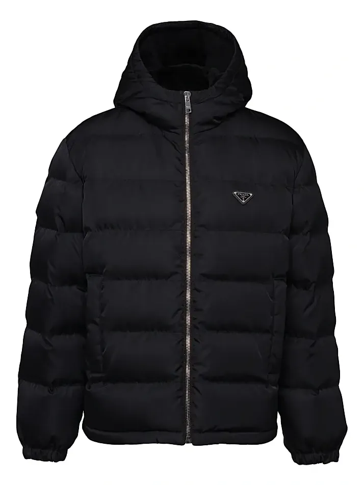 Men's Cropped Re-Nylon Down Jacket