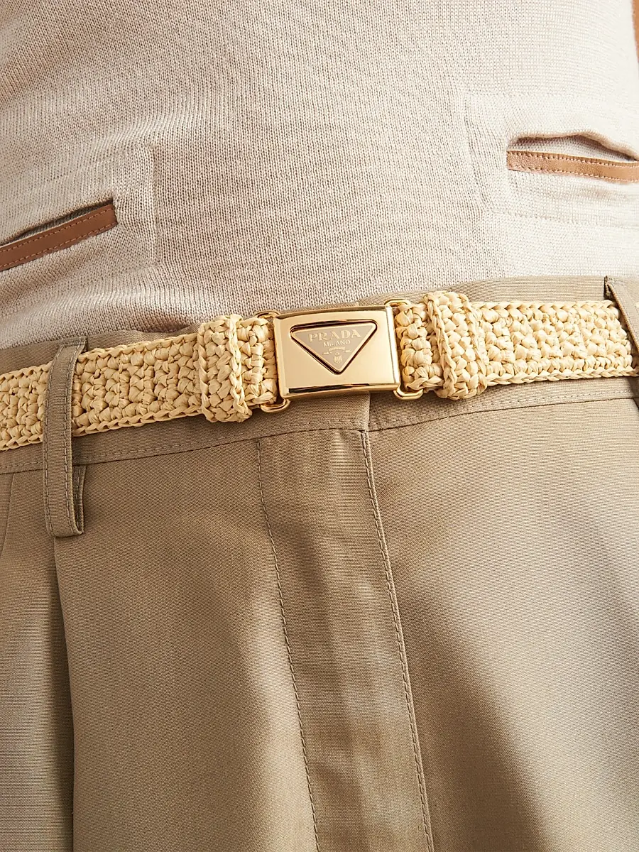 Prada Women's Crochet Belt | Thumbnail 2 Prada Women's Crochet Belt | Thumbnail 2