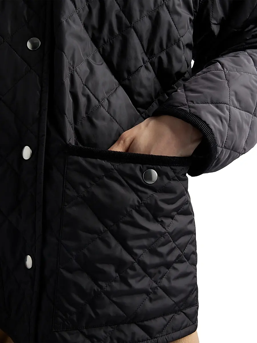 Prada Women's Light Re-Nylon Jacket - Black | Thumbnail 5 Prada Women's Light Re-Nylon Jacket - Black | Thumbnail 5