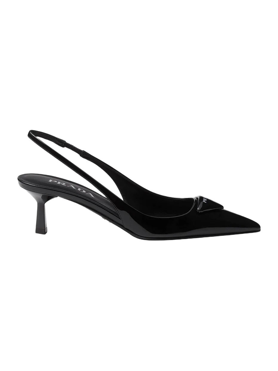Women's Patent Leather 55MM Slingback Pumps Women's Patent Leather 55MM Slingback Pumps