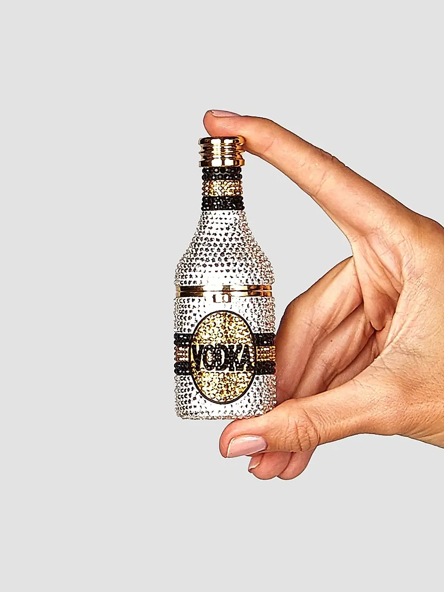 Judith Leiber Couture Women's Vodka Crystal Pillbox | Thumbnail 2