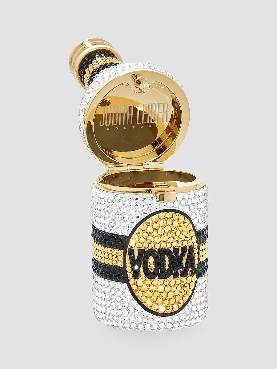 Judith Leiber Couture Women's Vodka Crystal Pillbox | Thumbnail 3