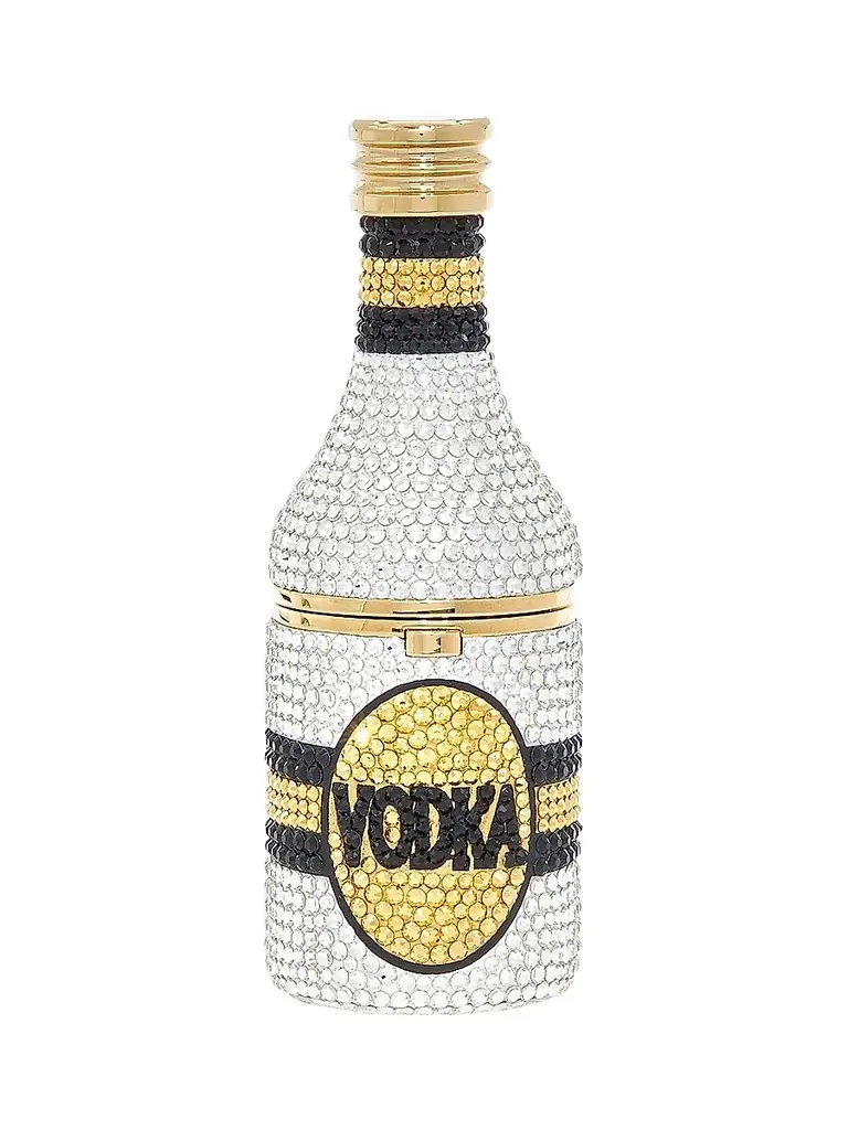 Judith Leiber Couture Women's Vodka Crystal Pillbox