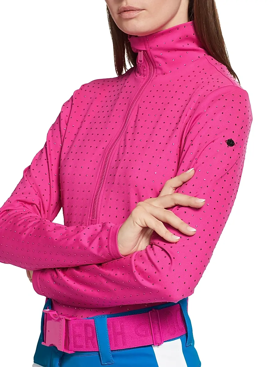 Goldbergh Women's Spark Stretch Interlock Ski Pullover Top | Thumbnail 6 Goldbergh Women's Spark Stretch Interlock Ski Pullover Top | Thumbnail 6