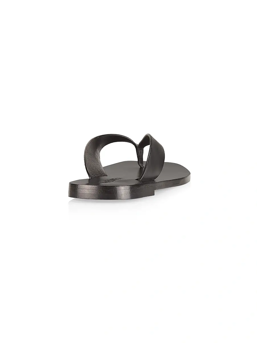 A Emery A. Emery Women's Kinto Leather Flip-Flops | Thumbnail 3
