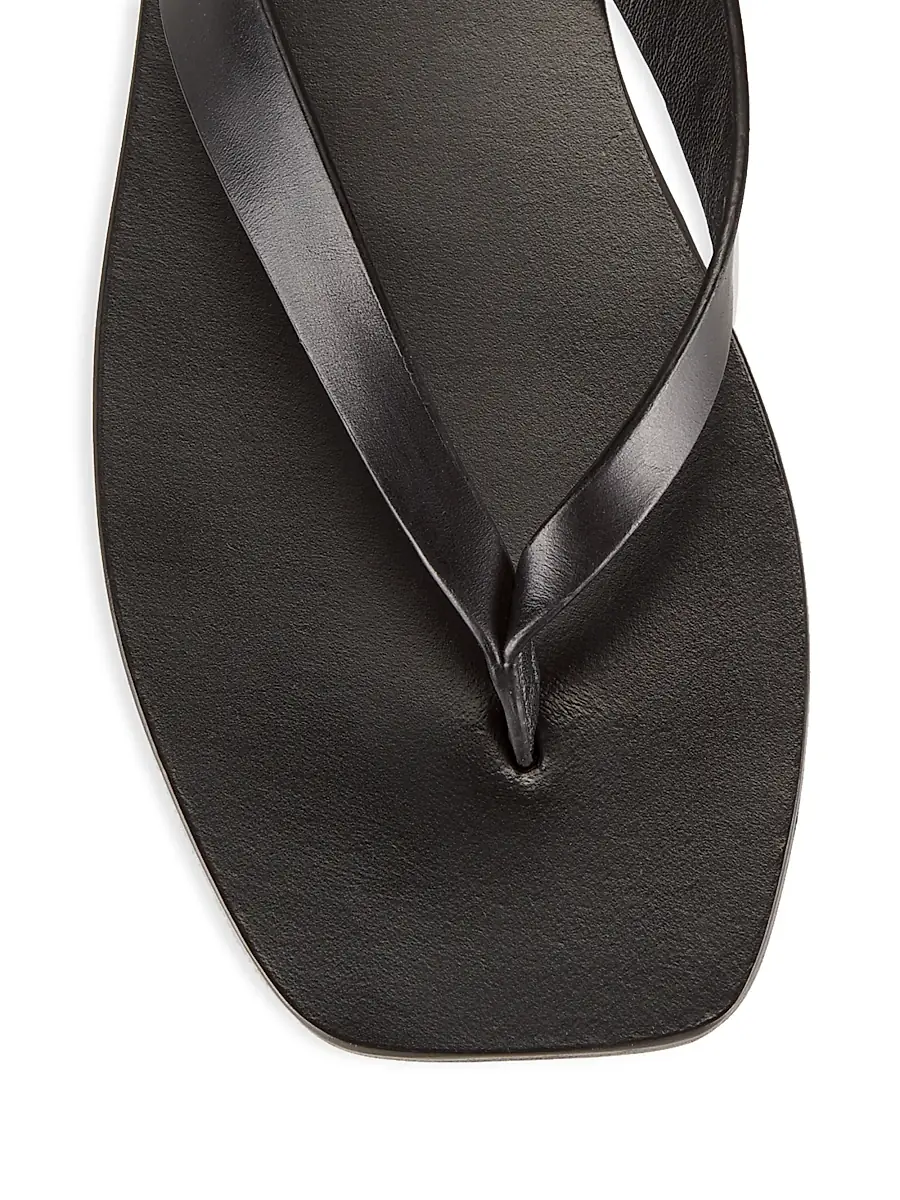 A Emery A. Emery Women's Kinto Leather Flip-Flops | Thumbnail 4