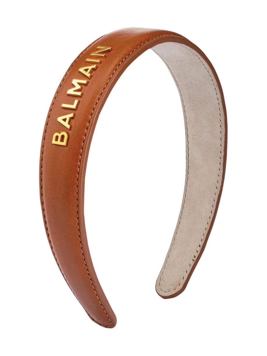 Women's Riviera Logo Leather Headband
