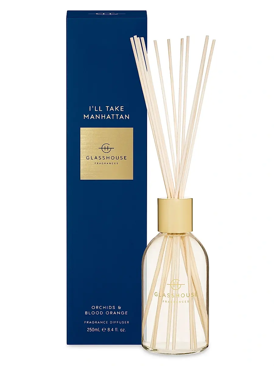 Glasshouse Fragrances I'll Take Manhattan Diffuser 8.5 oz | Image 1 Glasshouse Fragrances I'll Take Manhattan Diffuser 8.5 oz | Image 1