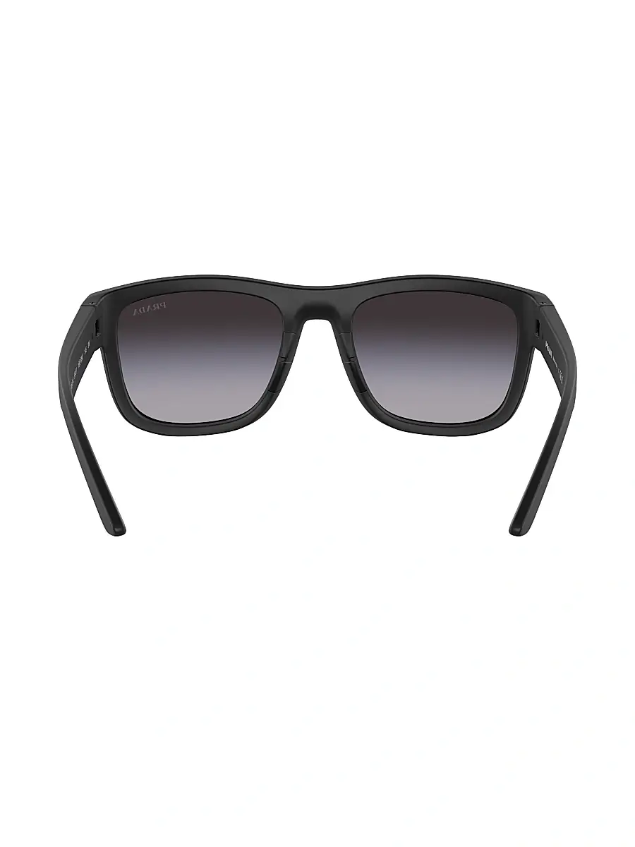 Prada Linea Rossa Men's 56MM Pillow Sunglasses | Thumbnail 5