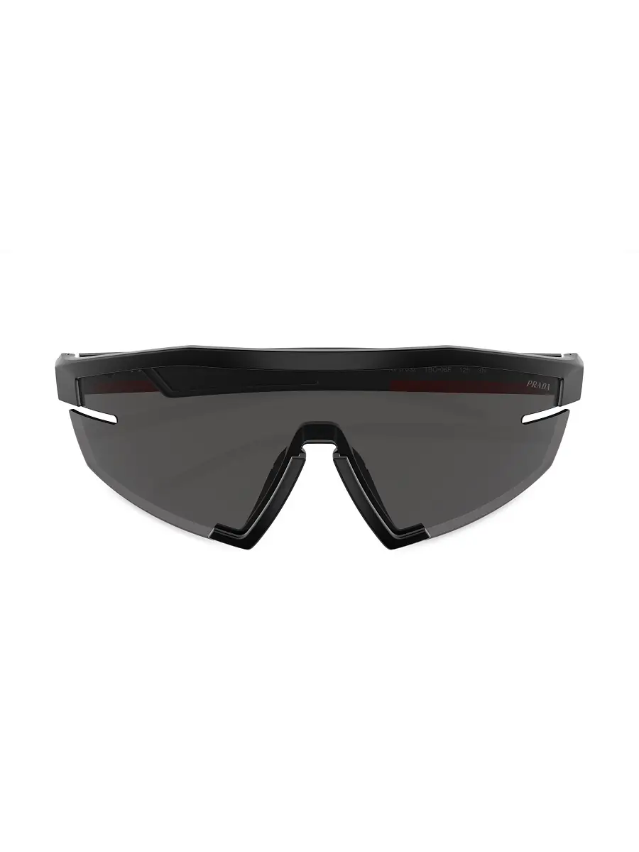 Prada Linea Rossa Men's Prada 0Ps 03Zs 144MM Sunglasses - Matte Black Smoke | Thumbnail 5 Prada Linea Rossa Men's Prada 0Ps 03Zs 144MM Sunglasses - Matte Black Smoke | Thumbnail 5
