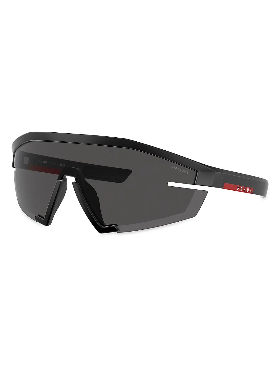 Prada Linea Rossa Men's Prada 0Ps 03Zs 144MM Sunglasses - Matte Black Smoke | Thumbnail 6 Prada Linea Rossa Men's Prada 0Ps 03Zs 144MM Sunglasses - Matte Black Smoke | Thumbnail 6