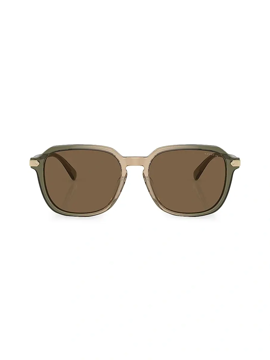 Coach Men's HC8383U 55MM Semi-Metal Sunglasses | Thumbnail 2 Coach Men's HC8383U 55MM Semi-Metal Sunglasses | Thumbnail 2