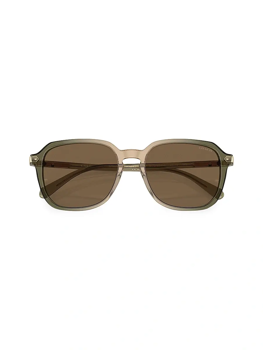 Coach Men's HC8383U 55MM Semi-Metal Sunglasses | Thumbnail 6 Coach Men's HC8383U 55MM Semi-Metal Sunglasses | Thumbnail 6