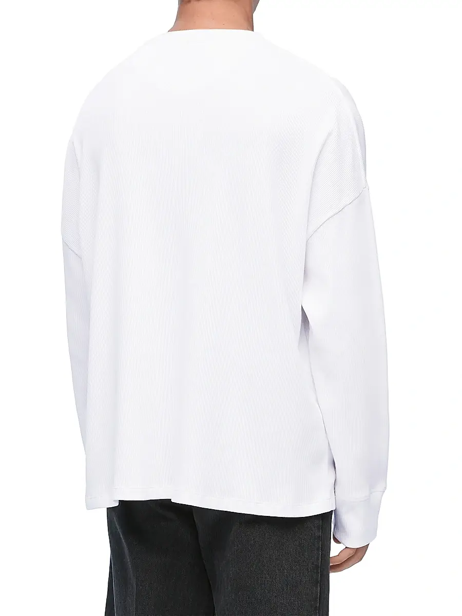 Loewe Men's Logo Long-Sleeved T-Shirt | Thumbnail 3 Loewe Men's Logo Long-Sleeved T-Shirt | Thumbnail 3