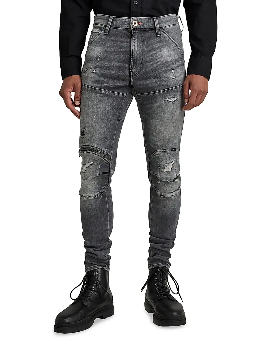 G-Star Men's 5620 3D Zip Knee Skinny Jeans | Thumbnail 2 G-Star Men's 5620 3D Zip Knee Skinny Jeans | Thumbnail 2