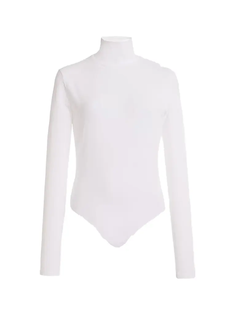 Another Tomorrow Women's Turtleneck Bodysuit
