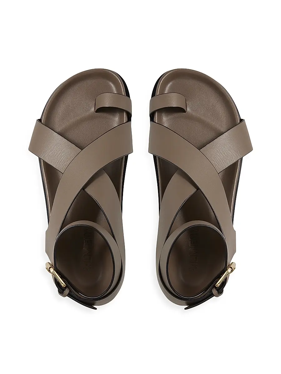 A Emery A. Emery Women's Jalen Buckled Suede Ankle-Wrap Sandals | Thumbnail 3 A Emery A. Emery Women's Jalen Buckled Suede Ankle-Wrap Sandals | Thumbnail 3