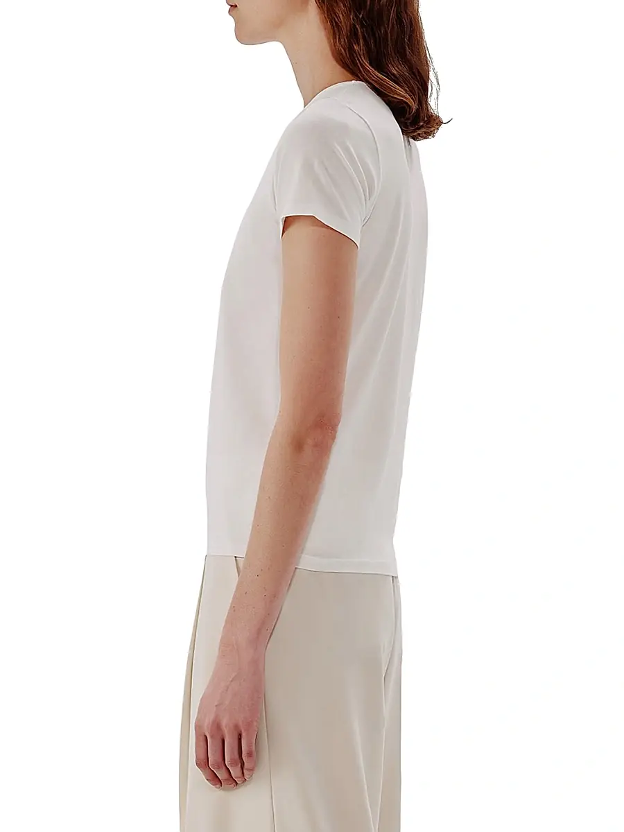 Another Tomorrow Women's Fitted Tee | Thumbnail 4 Another Tomorrow Women's Fitted Tee | Thumbnail 4