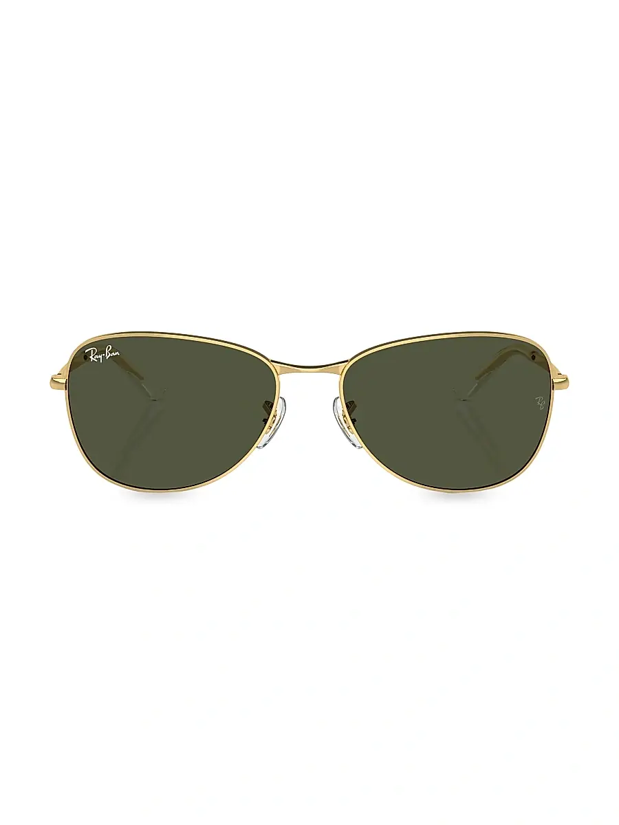 Ray-Ban Men's RB3733 56MM Aviator Sunglasses - Gold Dark Green | Thumbnail 2 Ray-Ban Men's RB3733 56MM Aviator Sunglasses - Gold Dark Green | Thumbnail 2