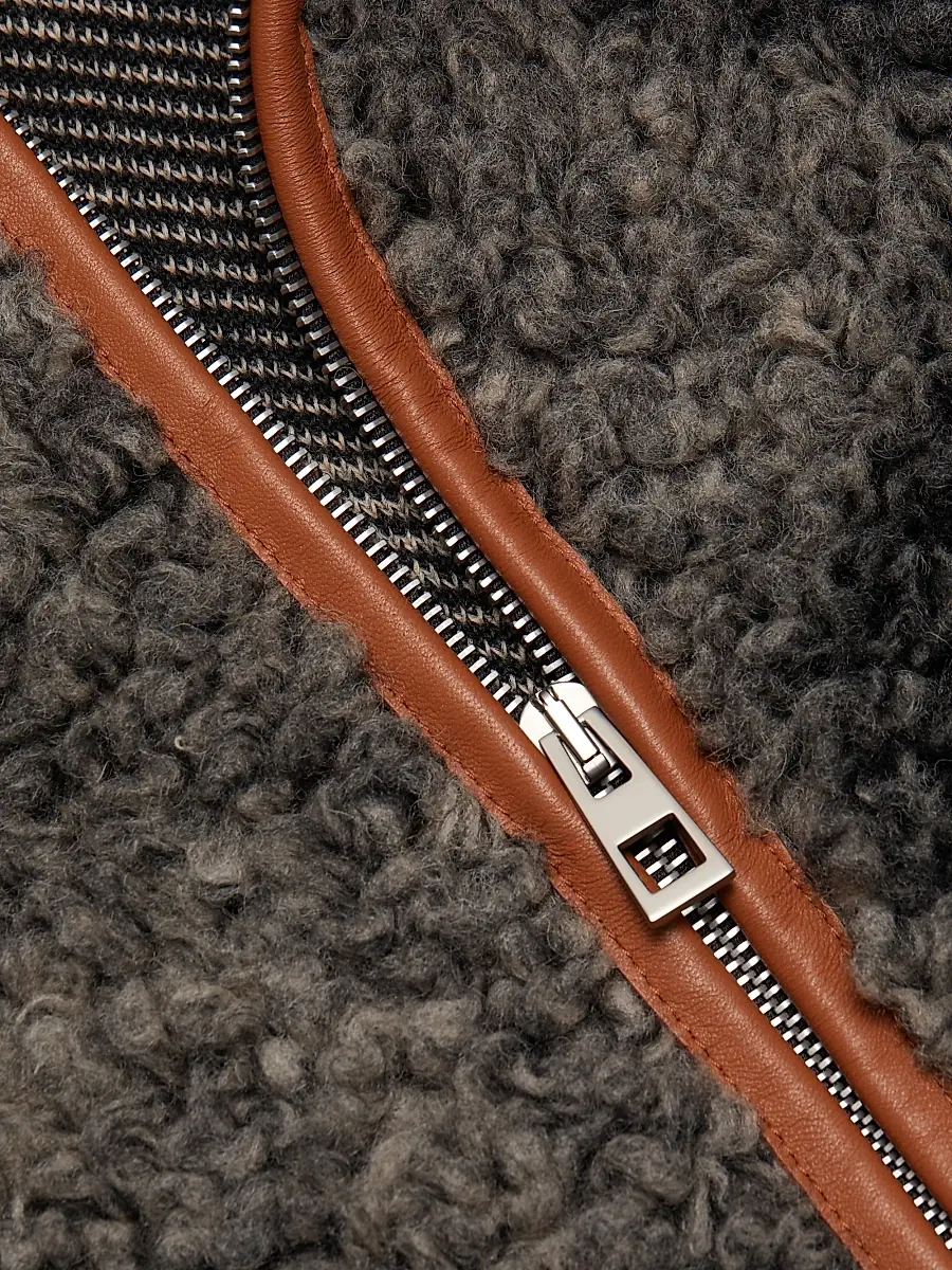 Loewe Men's Fleece Hooded Logo Jacket | Thumbnail 7
