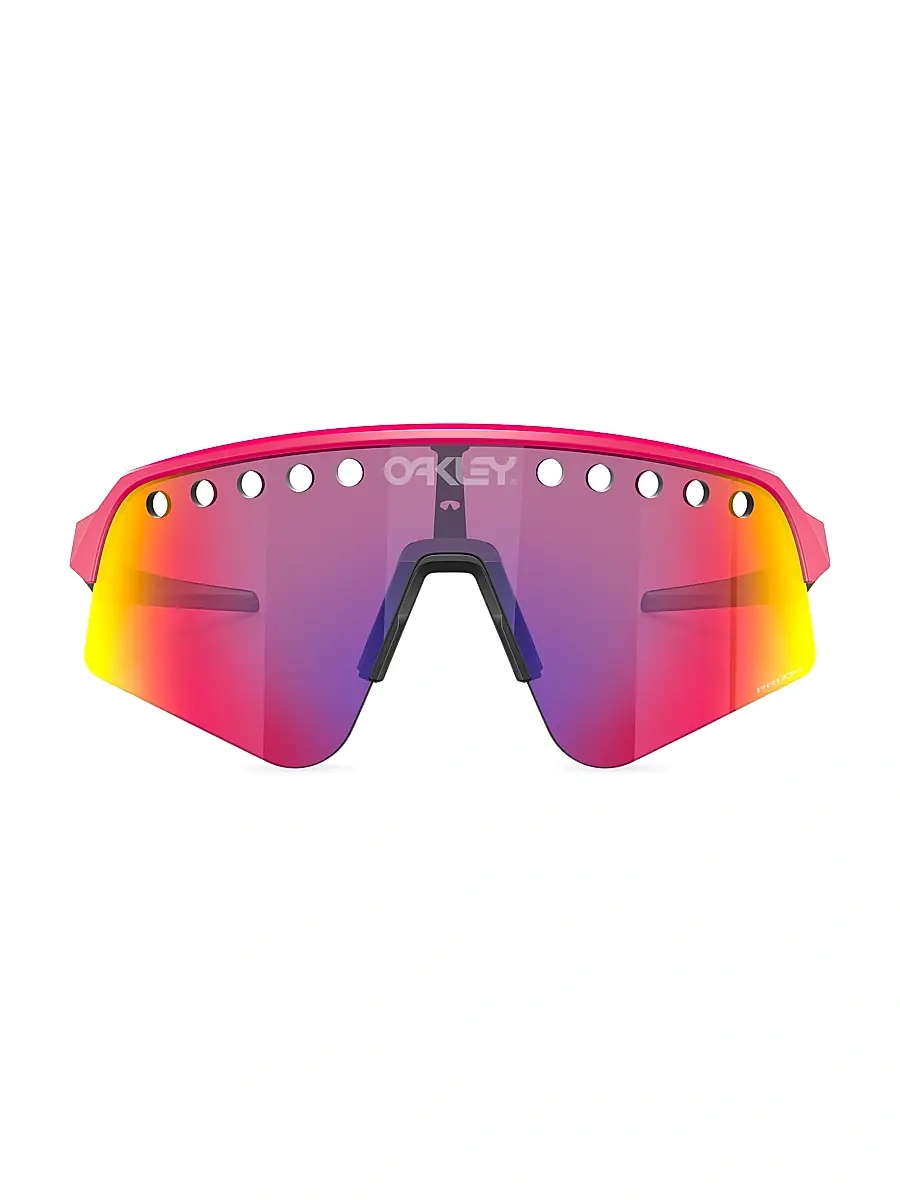 Oakley Men's 39MM Shield Sunglasses - Yellow | Image 1 Oakley Men's 39MM Shield Sunglasses - Yellow | Image 1