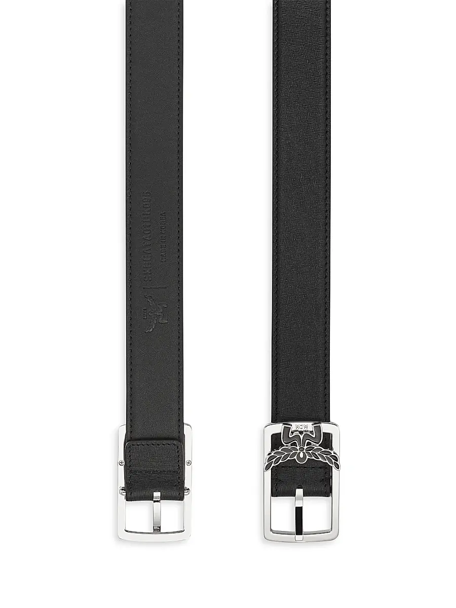 MCM Men's Aren Leather Belt | Thumbnail 2 MCM Men's Aren Leather Belt | Thumbnail 2