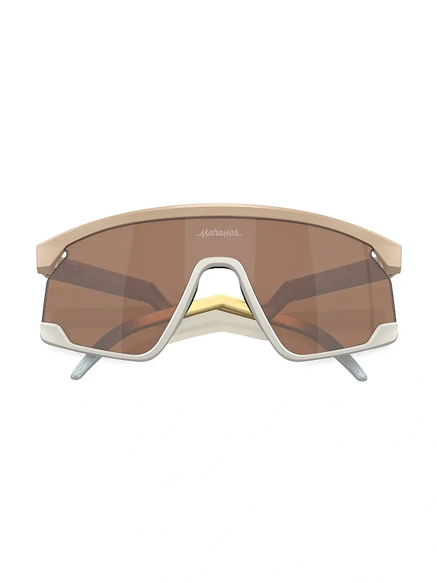 Oakley Men's 39MM Shield Sunglasses - Light Beige Brown | Thumbnail 6 Oakley Men's 39MM Shield Sunglasses - Light Beige Brown | Thumbnail 6