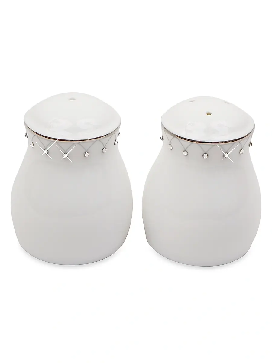 Prouna Princess Platinum Salt & Pepper Shakers