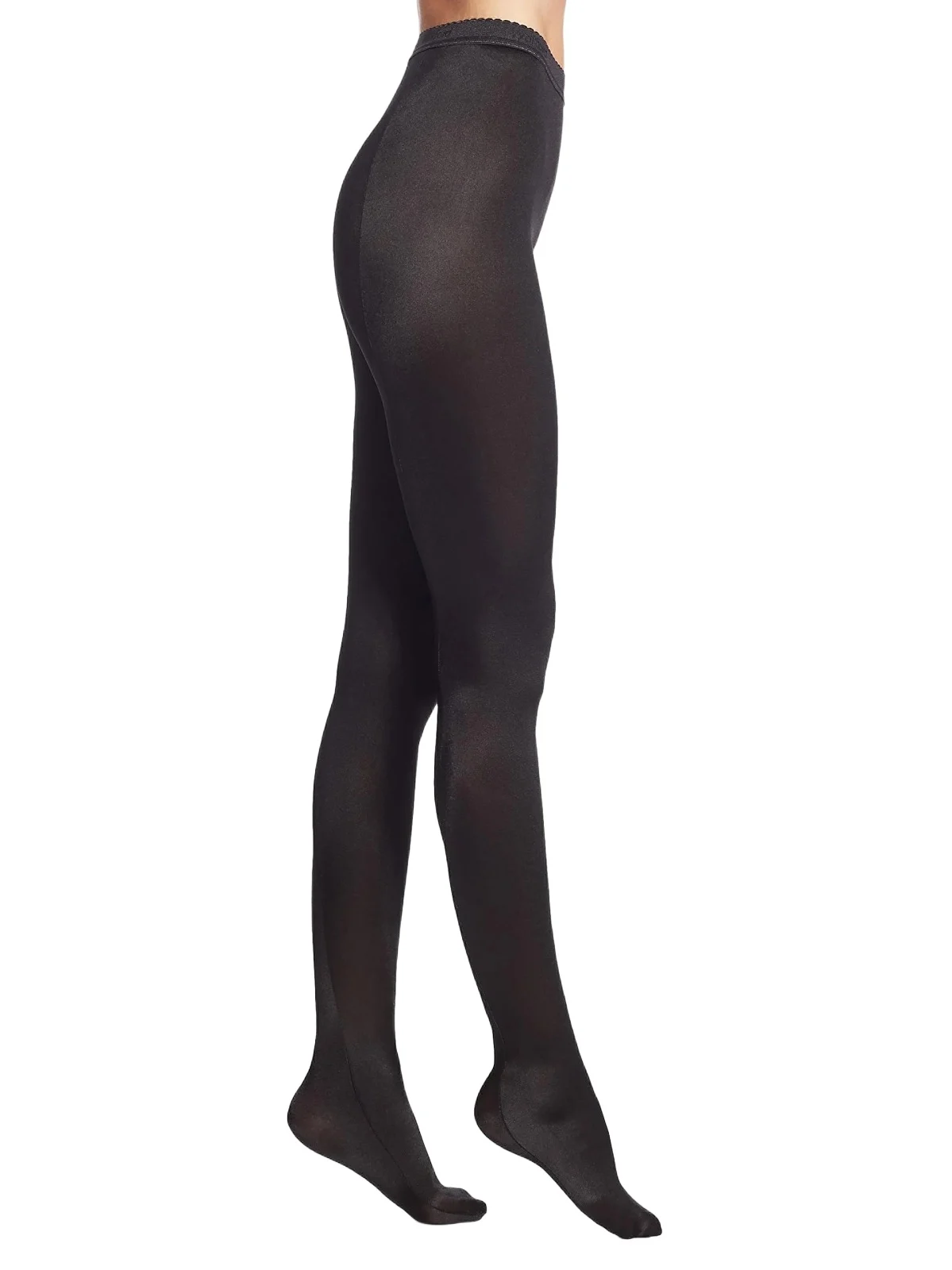 Women's Satin De Luxe High-RIse Opaque Tights Women's Satin De Luxe High-RIse Opaque Tights